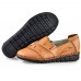 Women Casual Genuine Leather Soft Loafers Comfortable Slip On Flats Women Casual Genuine Leather Soft Loafers Comfortable Slip On Flats