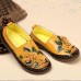 Genuine Leather Soft Soled Comfy Flower Flats Loafer Genuine Leather Soft Soled Comfy Flower Flats Loafer