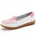 Hollow Out Soft Sole Casual Slip On Flat Loafers For Women Hollow Out Soft Sole Casual Slip On Flat Loafers For Women