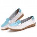 Hollow Out Soft Sole Casual Slip On Flat Loafers For Women Hollow Out Soft Sole Casual Slip On Flat Loafers For Women