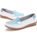 Hollow Out Soft Sole Casual Slip On Flat Loafers For Women Hollow Out Soft Sole Casual Slip On Flat Loafers For Women