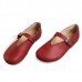 Women Flat Leather Shoes Round Toe Casual Outdoor Soft Loafers Women Flat Leather Shoes Round Toe Casual Outdoor Soft Loafers