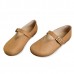 Women Flat Leather Shoes Round Toe Casual Outdoor Soft Loafers Women Flat Leather Shoes Round Toe Casual Outdoor Soft Loafers