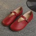 Women Flat Leather Shoes Round Toe Casual Outdoor Soft Loafers Women Flat Leather Shoes Round Toe Casual Outdoor Soft Loafers