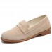 Comfy Soft Sole Suede Leather Flat Loafers Comfy Soft Sole Suede Leather Flat Loafers