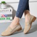 Comfy Soft Sole Suede Leather Flat Loafers Comfy Soft Sole Suede Leather Flat Loafers