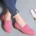 Comfy Soft Sole Suede Leather Flat Loafers Comfy Soft Sole Suede Leather Flat Loafers