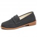Comfy Soft Sole Suede Leather Flat Loafers Comfy Soft Sole Suede Leather Flat Loafers