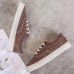 Leopard Grain Lace Up Pattern Flats Loafers Shoes Leopard Grain Lace Up Pattern Flats Loafers Shoes