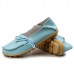 US Size 5-13 New Women Soft Comfortable Lace-Up Flat Loafers Breathable Casual Leather Flats Shoes US Size 5-13 New Women Soft Comfortable Lace-Up Flat Loafers Breathable Casual Leather Flats Shoes