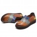 SOCOFY Genuine Leather Handmade Stitching Soft Flats SOCOFY Genuine Leather Handmade Stitching Soft Flats