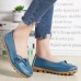 Larger Size Women Casual Shoe Leather Comfy Flat Loafers Larger Size Women Casual Shoe Leather Comfy Flat Loafers