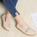 Larger Size Women Casual Shoe Leather Comfy Flat Loafers Larger Size Women Casual Shoe Leather Comfy Flat Loafers