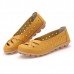 Women Flats Shoes Comfortable Soft Slip On Hollow Out Leather Casual Flat Loafers Shoes Women Flats Shoes Comfortable Soft Slip On Hollow Out Leather Casual Flat Loafers Shoes