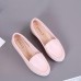 Women Shoes Wedges Pure Color Casual Loafers Women Shoes Wedges Pure Color Casual Loafers