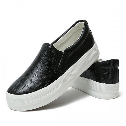 Women Chic Casual Pure Color Loafers Summer Outdoor Slip-on Flat Shoes Women Chic Casual Pure Color Loafers Summer Outdoor Slip-on Flat Shoes