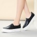 Women Chic Casual Pure Color Loafers Summer Outdoor Slip-on Flat Shoes Women Chic Casual Pure Color Loafers Summer Outdoor Slip-on Flat Shoes