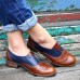 Women Oxfords Stitching Leisure Slip On Flat Loafers Women Oxfords Stitching Leisure Slip On Flat Loafers