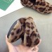 Leopard Grain Fluffy Lining Warm Casual Flat Loafers Leopard Grain Fluffy Lining Warm Casual Flat Loafers