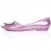 Womens Heart Open Toe Flats Jelly Shoes Beach Sandals Womens Heart Open Toe Flats Jelly Shoes Beach Sandals