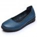 SOCOFY Pure Color Comfortable Soft Slip on Flats Shoes SOCOFY Pure Color Comfortable Soft Slip on Flats Shoes