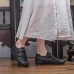 SOCOFY Hook Loop Shoe Genuine Leather Casual Comfy Loafers SOCOFY Hook Loop Shoe Genuine Leather Casual Comfy Loafers