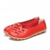 Large Size Hollow Out Leather Loafers Moccasin Casual Flats Large Size Hollow Out Leather Loafers Moccasin Casual Flats