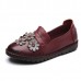 Genuine Leather Casual Slip On Flat Loafers For Women Genuine Leather Casual Slip On Flat Loafers For Women