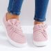 Large Size Casual Solid Color Bow Flats Loafers Large Size Casual Solid Color Bow Flats Loafers