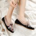 Women Embroidery Flower Flats Loafers Women Embroidery Flower Flats Loafers