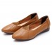 Women Soft Sole Comfortable Leather Flats Loafers Women Soft Sole Comfortable Leather Flats Loafers
