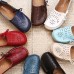 SOCOFY Big Size Women Casual Lace Up Loafers Breathable Floral Hollow Out Comfy Shoes SOCOFY Big Size Women Casual Lace Up Loafers Breathable Floral Hollow Out Comfy Shoes