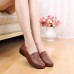 Leather Casual Shoes Soft Solt Slip On Flats Loafers For Women Leather Casual Shoes Soft Solt Slip On Flats Loafers For Women