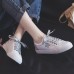Lace Up Bling Star Casual Comfy Flats Shoes For Women Lace Up Bling Star Casual Comfy Flats Shoes For Women