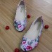 US Size 5-11 Shoes Women Flower Flats Casual Outdoor Canvas Pointed Toe Soft Comfortable Flats Shoes US Size 5-11 Shoes Women Flower Flats Casual Outdoor Canvas Pointed Toe Soft Comfortable Flats Shoes