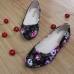 US Size 5-11 Shoes Women Flower Flats Casual Outdoor Canvas Pointed Toe Soft Comfortable Flats Shoes US Size 5-11 Shoes Women Flower Flats Casual Outdoor Canvas Pointed Toe Soft Comfortable Flats Shoes