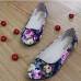 US Size 5-11 Shoes Women Flower Flats Casual Outdoor Canvas Pointed Toe Soft Comfortable Flats Shoes US Size 5-11 Shoes Women Flower Flats Casual Outdoor Canvas Pointed Toe Soft Comfortable Flats Shoes