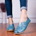 Large Size Women Pure Color Hollow Out Flats Loafers Large Size Women Pure Color Hollow Out Flats Loafers