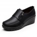 Casual Wedges Pure Color Slip On Loafers Casual Wedges Pure Color Slip On Loafers