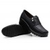 Casual Wedges Pure Color Slip On Loafers Casual Wedges Pure Color Slip On Loafers