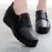 Casual Wedges Pure Color Slip On Loafers Casual Wedges Pure Color Slip On Loafers