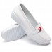 Casual Slip On White Round Toe Soft Sole Flat Shoes For Women Casual Slip On White Round Toe Soft Sole Flat Shoes For Women
