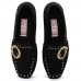 Casual Slip On Suede Rhinestone Flats For Women Casual Slip On Suede Rhinestone Flats For Women