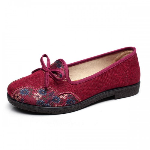 Flat Shoes Women Flower Casual Soft Outdoor Loafers Flat Shoes Women Flower Casual Soft Outdoor Loafers