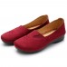 Folkways Comfy Slip On Flats Loafers Folkways Comfy Slip On Flats Loafers