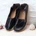 Soft Leather Round Toe Comfy Flats For Women Soft Leather Round Toe Comfy Flats For Women