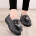 Women Casual Keep Warm Fluffy Butterfly Knot Flat Loafers Women Casual Keep Warm Fluffy Butterfly Knot Flat Loafers