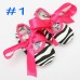 Baby Girls Cotton Crib Shoes Soft Sole Printed Damask Bow 0-18M Baby Girls Cotton Crib Shoes Soft Sole Printed Damask Bow 0-18M