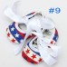 Baby Girls Cotton Crib Shoes Soft Sole Printed Damask Bow 0-18M Baby Girls Cotton Crib Shoes Soft Sole Printed Damask Bow 0-18M