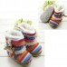 Baby Girls Toddler Velvet  Rainbow Soft Sole Boots Shoes Baby Girls Toddler Velvet  Rainbow Soft Sole Boots Shoes